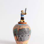Hermannsburg Potters, Judith Pungarta Inkamala – Kwatja Walhama (Swimming in the Water), 2025