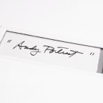 Christopher Makos, Archival Vintage 'Andy Warhol Row Boat' Photographic Print, 2020