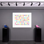 Damien Hirst, Grey 'Spots' Etching, 2004