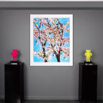 Damien Hirst, The Virtues 'Loyalty', Limited Edition 'Cherry Blossom' Landscape, 2021
