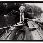 Christopher Makos, Archival Vintage 'Andy Warhol Row Boat' Photographic Print, 2020