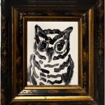 Hunt Slonem, 'Blue Streak' Unique Painting, 2022