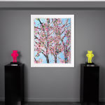 Damien Hirst, The Virtues 'Loyalty', Limited Edition 'Cherry Blossom' Landscape, 2021