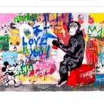 Mr. Brainwash, 'Work Well Together POW' Unique Work, 2020