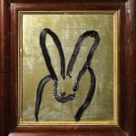 Hunt Slonem, 'Blue Streak' Unique Painting, 2022