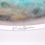Marc Quinn, 'Iris' with Diamond Dust, Turquoise/Gold, 2020