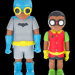 Hebru Brantley, 'Flying Duo - Batboy '66 and Sparrow '66' Set of two sculptures, 2022