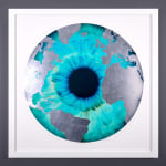 Marc Quinn, 'Iris' with Diamond Dust, Turquoise/Gold, 2020