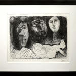 Pablo Picasso, Sur la plage II (trois nus)' Lithograph Print, 1921