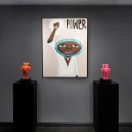 Hebru Brantley, 'Flying Duo - Batboy '66 and Sparrow '66' Set of two sculptures, 2022