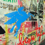 Mr. Brainwash, 'Ballon Girl Pegasus' Unique Collage Pictures, 2023
