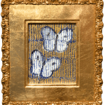 Hunt Slonem, 'Blue Streak' Unique Painting, 2022