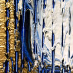 Hunt Slonem, 'Blue Streak' Unique Painting, 2022