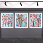 Damien Hirst, The Virtues 'Loyalty', Limited Edition 'Cherry Blossom' Landscape, 2021