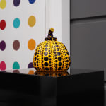 Yayoi Kusama, 'Pumpkin' Yellow/Black Sculpture, 2016