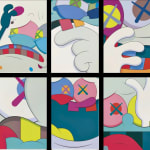 KAWS, 'Pinocchio and Jiminy Cricket' , 2010