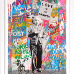 Mr. Brainwash, 'Work Well Together POW' Unique Work, 2020