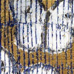 Hunt Slonem, 'Blue Streak' Unique Painting, 2022