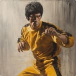 Emanuele Sari, David Bowie in the sky, 2023