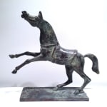 Arabian, René Julien, bronze sculpture, art thema heyi gallery, brussels, horse