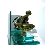 pisseuse, rené julien, sculpture, bronze, art thema, heyi gallery, Brussels