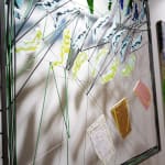 Fabienne Decornet, glass, glass art, glass sculpture, installation art, wall sculpture, wall art, contemporary art, interior design, art decoration, Art Thema, Art Thema Gallery, SMART, SMART Aix