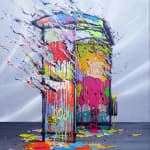 art thema, brusk, dmv, da mental vaporz, artist, street art, urban art, street artist, urban art artist, bus stop, trendy decor, interior decoration, street art decor, street art inspiration, investment, listed artist, safe investment, collection, collectible work, art financing, art leasing