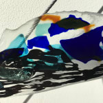 Fabienne Decornet, glass, glass art, glass sculpture, installation art, wall sculpture, wall art, contemporary art, interior design, art decoration, Art Thema, Art Thema Gallery, SMART, SMART Aix
