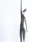 steel sculpture, caroline brisset, contemporary art, hope, art thema, heyi, covid-19