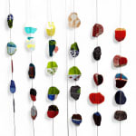 Fabienne Decornet, glass, glass art, glass sculpture, installation art, wall sculpture, wall art, contemporary art, interior design, art decoration, Art Thema, Art Thema Gallery, SMART, SMART Aix