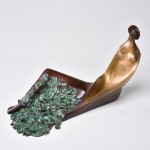 eloge du vivant, Baldini, new collection, sculpture, bronze, bronze sculpture, nature, geometric, woman, elegant, art thema, art thema galler, fine art fair, fine art fair wavre, about nature, art investment, art collection, leasing art, art collectors, leaf, leaves, tribute to nature, nature focus, woman and nature