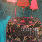 art thema, artthema, art, thema, SIMSA PATRICIA, Painting, Figurative painting, original painting, contemporary art, colorful, joyful, Brussels, carry-le-rouet, marseille, arles, intimate atmosphere, lamps, chest of drawers, cute chest of drawers, art collection, buy art, art buying, art investment, art leasing, simsa lovers, simsa collectors, interior decoration, original painting, nice painting, decorative painting