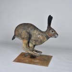 marie thys, marie, thys, art thema, artthema, art, thema, galerie, galerie d'art, france, belgique, lapin, lièvre, grand lièvre, animal, saut, protection animaux, jardin, décoration de jardin, sculpture animalière, bronze, sculpture en bronze, artiste belge, art animalier, sculpture d'extérieur, décoration jardin, investissement en art, leasing art, sculpture bronze jardin, art en entreprise