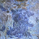 morrison, painting, acrylic, eucene gate, blue, abstract painting, art thema heyi gallery, art, brussels