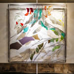 Fabienne Decornet, verre, art du verre, sculpture en verre, installation artistique, sculpture murale, art mural, art contemporain, décoration intérieure, design d’intérieur, décoration artistique, Art Thema, Galerie Art Thema, SMART, SMART Aix