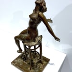 fille d'icare, rené julien, sculpture, bronze, art thema, heyi gallery