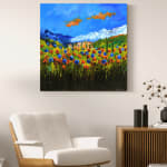 Pol Ledent, Meadow in yellow and blue