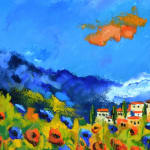 Pol Ledent, Meadow in yellow and blue