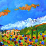 Pol Ledent, Meadow in yellow and blue