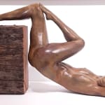 Stücke von mir mit mir Marc de Corte Skulptur einer tanzenden Frau Tanzskulptur Mädchenskulptur Skulptur einer nackten Frau Gartenskulptur Bronzeskulptur zeitgenössische Skulptur Art Yi Galerie Brüsseler Kunstgalerie