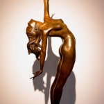 You spell on me Marc de Corte dancing woman sculpture dance sculpture girl sculpture naked woman sculpture garden sculpture bronze sculpture contemporary sculpture Art Yi gallery Brussels art gallery