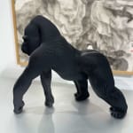 Gorilla-Skulptur Tierskulptur zeitgenössische Skulptur Jean Paul Kala Galerie Art Yi Kunstgalerie von Brüssel