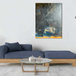Fred Morrison lair abstract painting sea painting sky painting acrylic painting