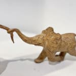 Dans la savane sculpture éléphant famille d'éléphants sculpture de Sophie Verger sculpture en bronze sculpture animalière sculpture contemporaine art une famille d'éléphant marchant ensemble tout en bonheur Galerie d'art Yi Galerie d'art de Bruxelles