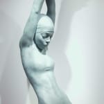 La façon dont je crois Marc de Corte sculpture femme nageuse sculpture nageuse sculpture fille nageuse sculpture sculpture de jardin sculpture en bronze sculpture contemporaine Galerie Art Yi Galerie d'art de Bruxelles