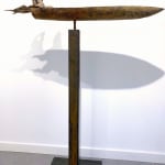 almost dinner time lieven d'haese contemporary bronze sculpture boat sculpture child sculpture childhood dream Art Yi art gallery in brussels