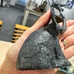 Seated elephant and its little one elephant sculpture Sophie Verger adorable animal sculpture bronze sculpture art decoration animal art collection Art Yi Gallery Brussels art gallery
