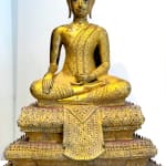 Bangkok statue de Bouddha Ratanakosin Thaïlande bouddha asiatique antiquea bouddha doré bouddha bronze art yi galerie d'art de bruxelles