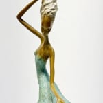 reine de la danse hedwige leroux sculpture contemporaine art belle et belle danseuse bronze sculpture art yi art gallery bruxelles