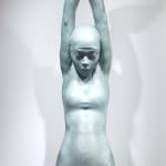 La façon dont je crois Marc de Corte sculpture femme nageuse sculpture nageuse sculpture fille nageuse sculpture sculpture de jardin sculpture en bronze sculpture contemporaine Galerie Art Yi Galerie d'art de Bruxelles